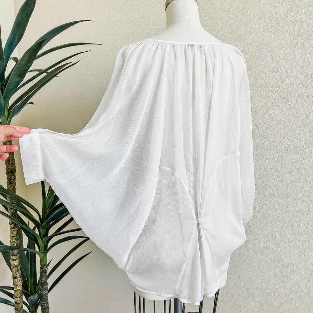 Dolce Vita DV Lace Dolman Blouse sz XS - Picture 8 of 11